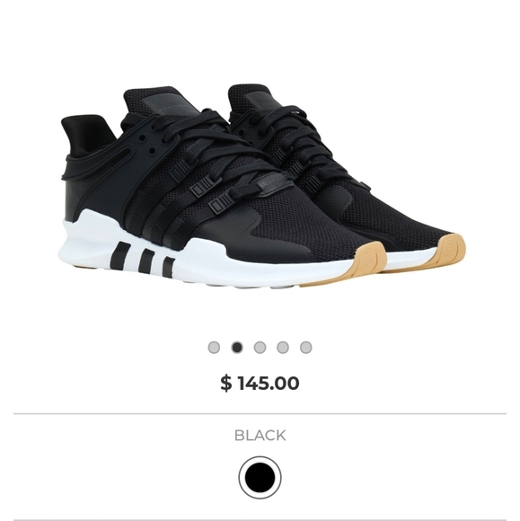 adidas Shoes - Adidas black & gold sneakers shoes